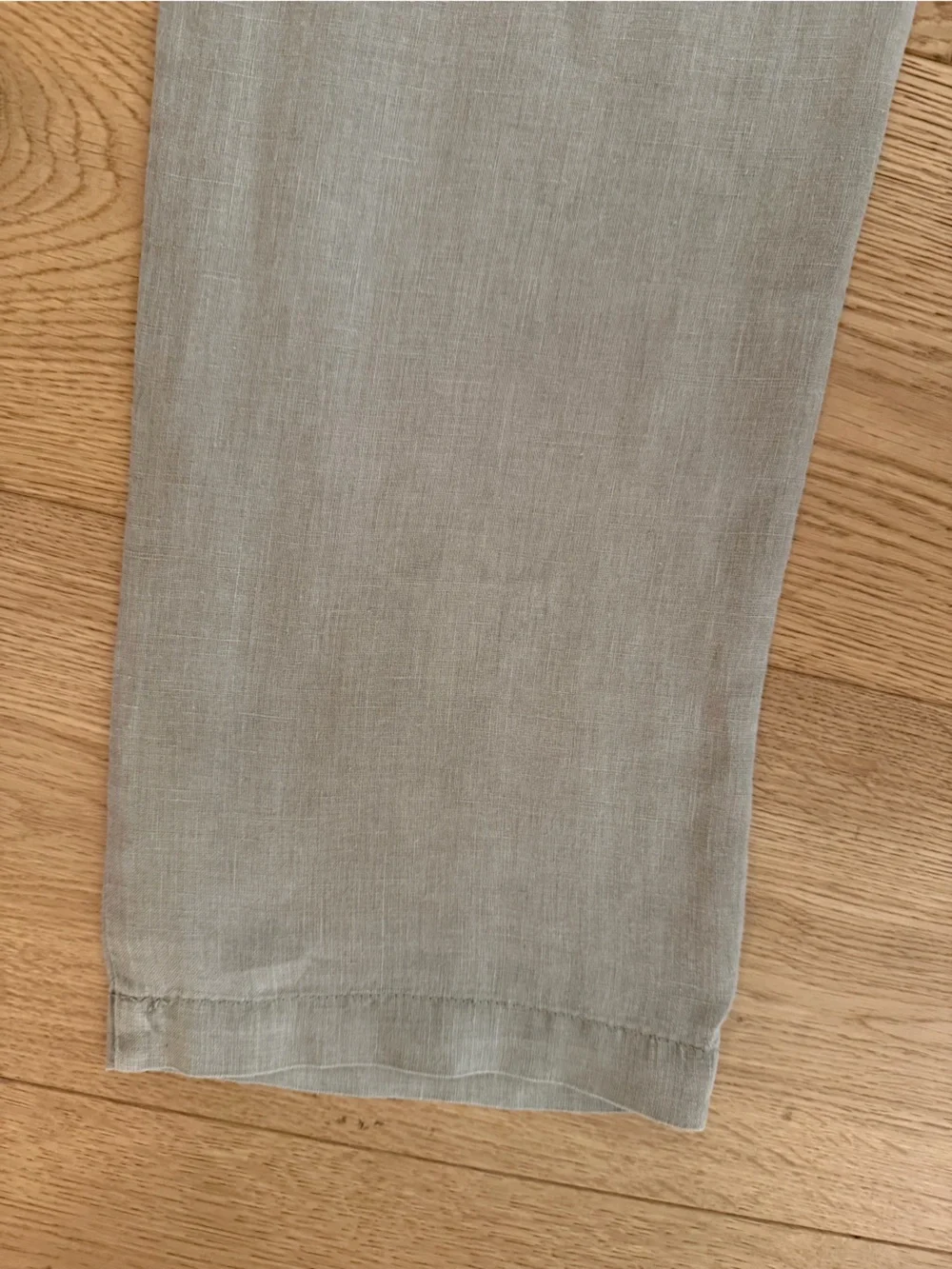 Mens JAMES PERSE Straight-Leg Garment-Dyed Linen Drawstring Trousers